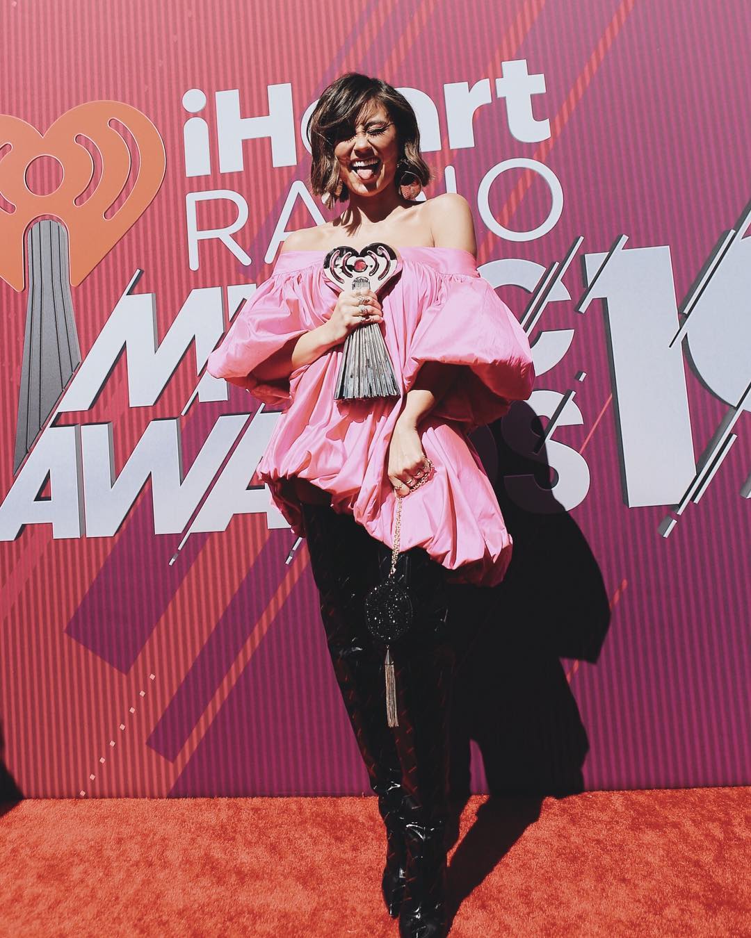 Agnez Mo Menangkan Piala iHeartRadio Music Awards