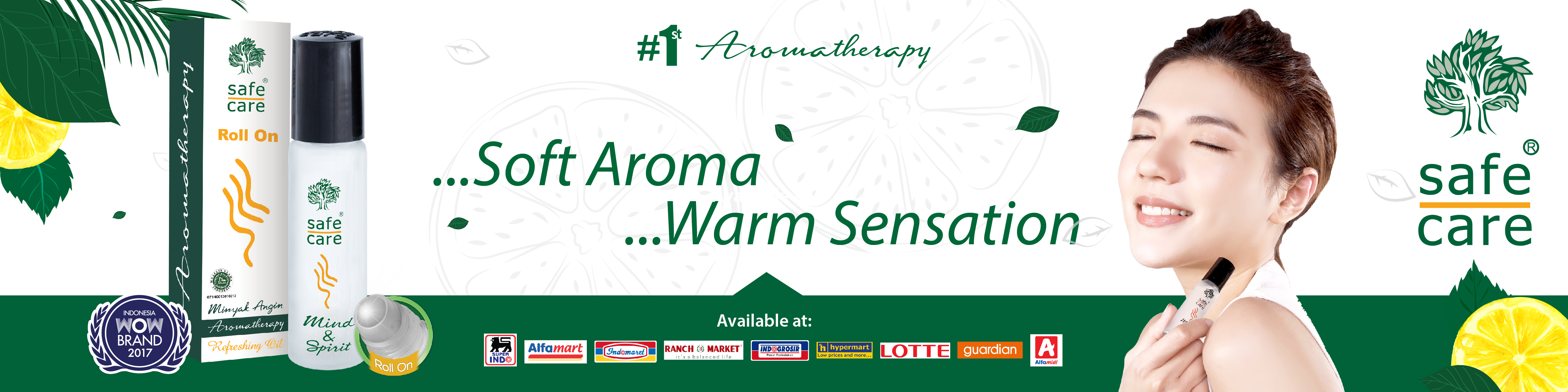 safe care, minyak angin sekaligus aromatherapy yang menenangkan