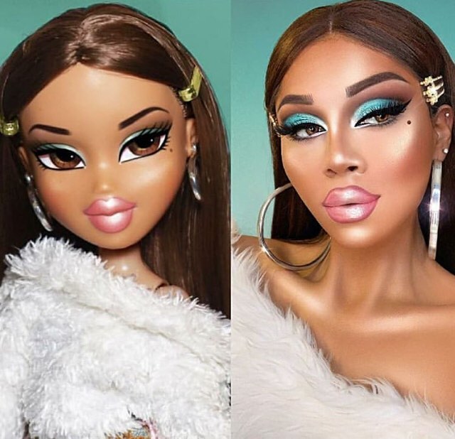 BratzChallenge Makeup Layaknya Boneka The Bratz