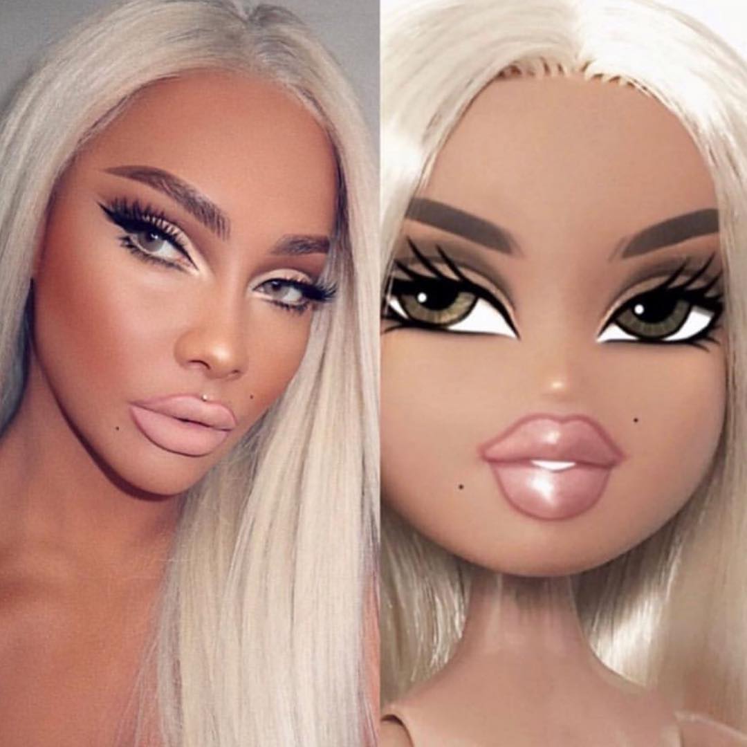 BratzChallenge Makeup Layaknya Boneka The Bratz