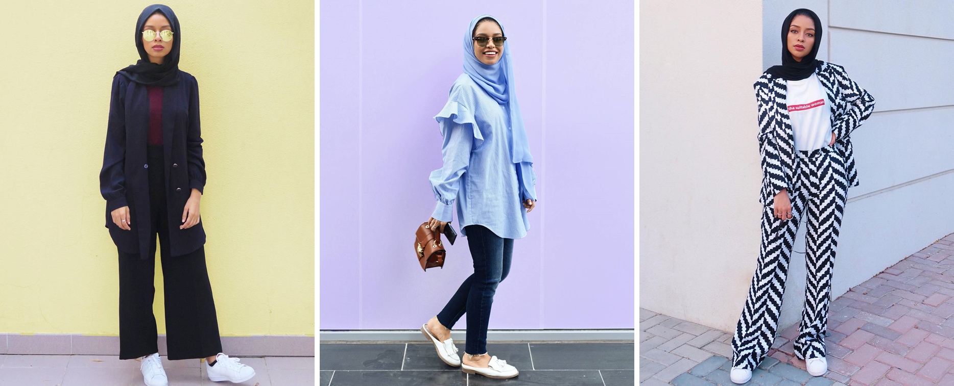 Style Fashion Hijab Harian Ala Fashion Blogger Mancanegara