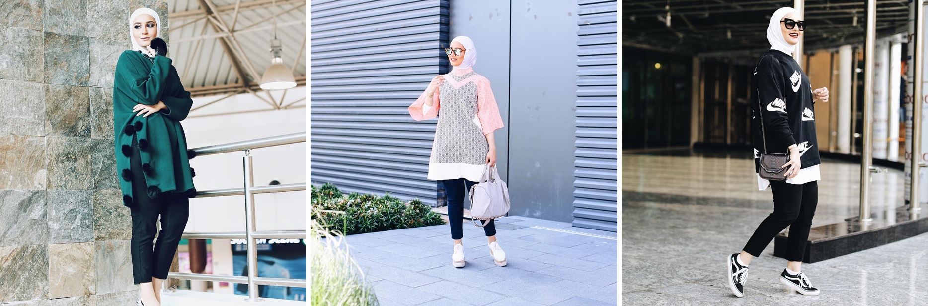 Style Fashion Hijab Harian Ala Fashion Blogger Mancanegara