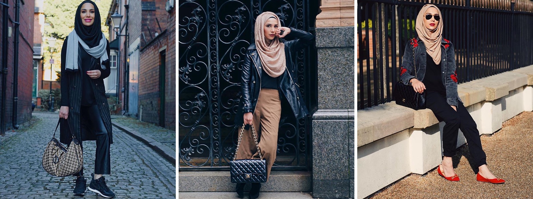 Style Fashion Hijab Harian Ala Fashion Blogger Mancanegara