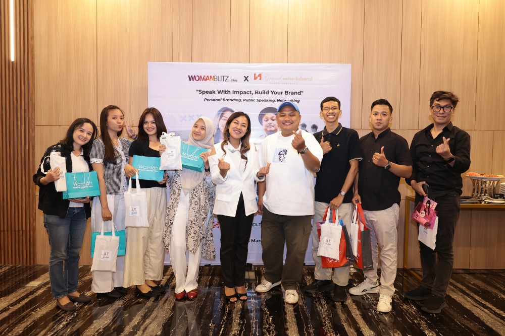 Womanblitz Hadirkan One Day Workshop Vol. 1 Angkat Public Speaking, Networking, dan Personal Branding