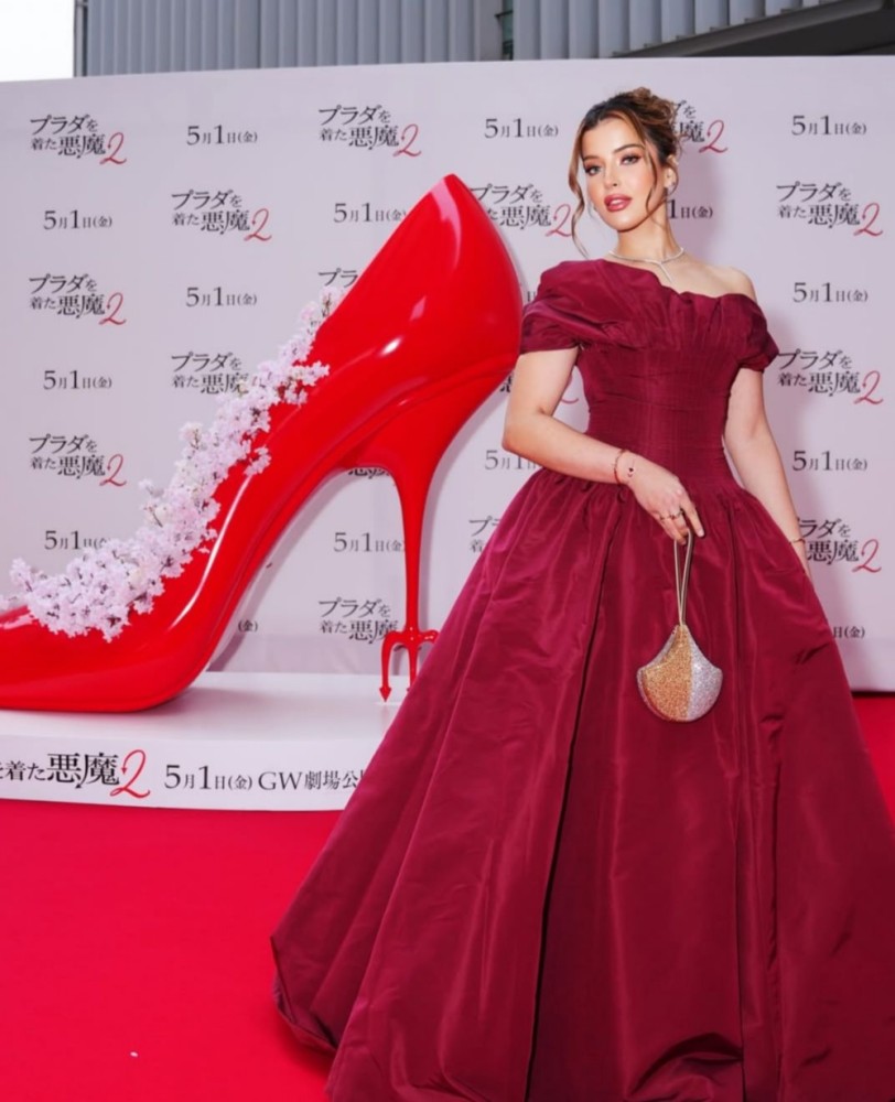 Gaya Red Carpet Tasya Farasya Di Premiere The Devil Wears Prada 2
