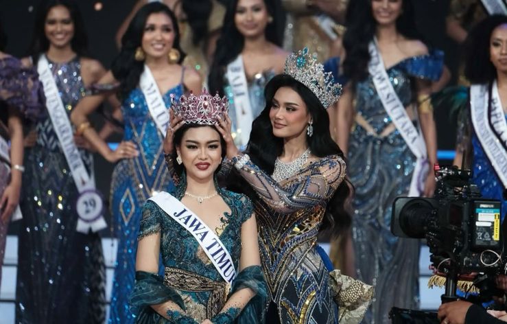 Perwakilan Jawa Timur Sukses Menyandang Gelar Puteri Indonesia 2025