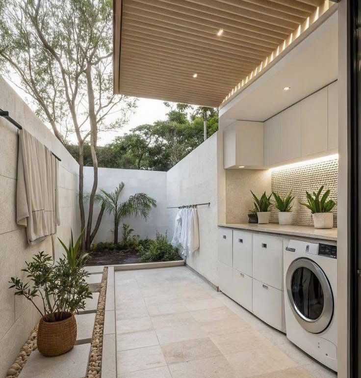 Ide Tempat Jemuran Multifungsi Untuk Hunian Masa Kini