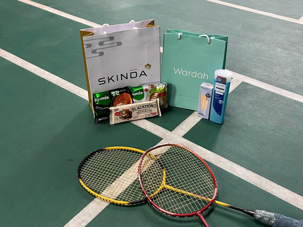 Skinda Clinic & Wyndham Hotel Meriahkan 80 Tahun Kemerdekaan Lewat Ajang Badminton