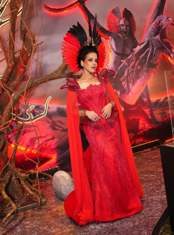Gaya Tasya Farasya Saat Hadiri Gala Premiere Avatar: Fire and Ash