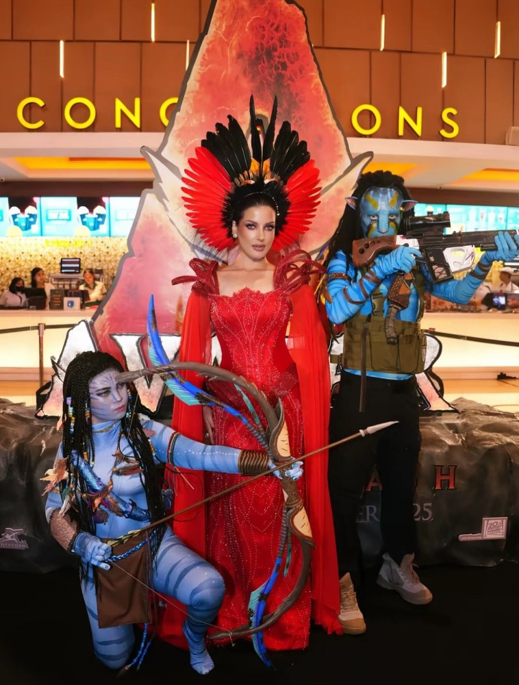Gaya Tasya Farasya Saat Hadiri Gala Premiere Avatar: Fire and Ash