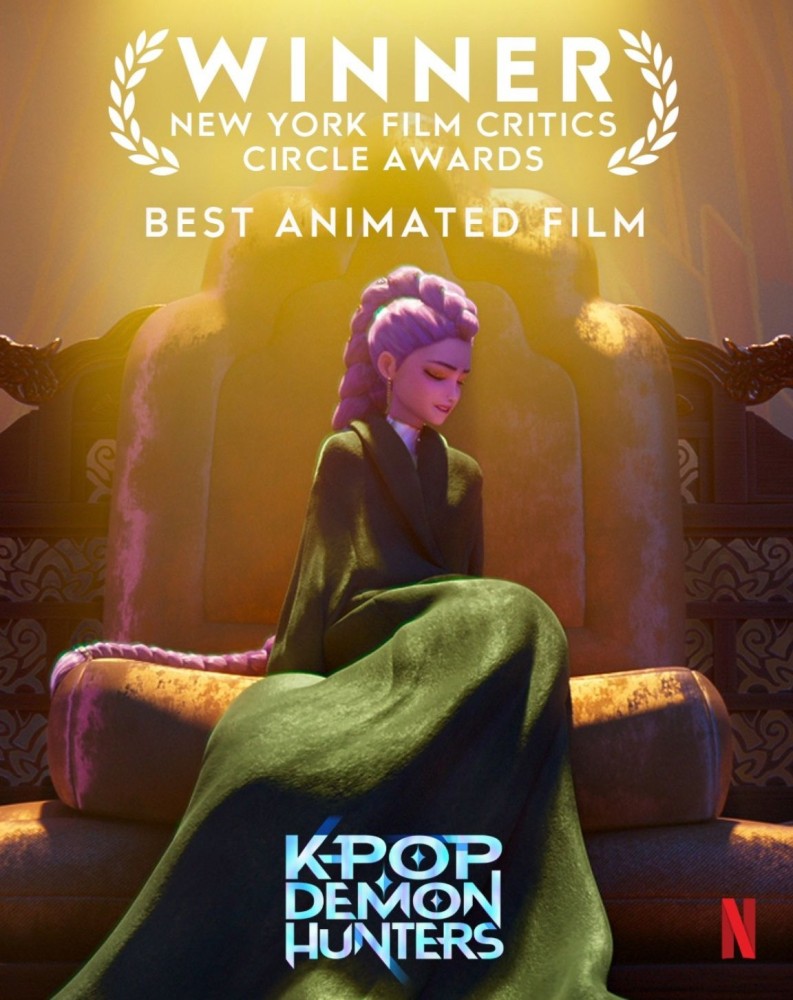K-Pop Demon Hunters Raih Best Animated Film Di NYFCC