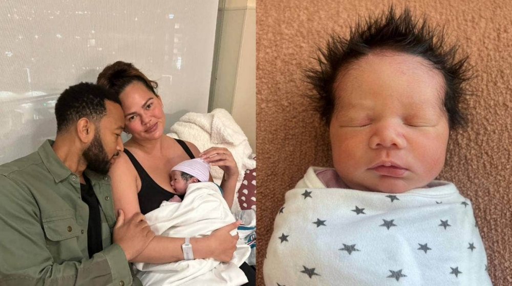 Chrissy Teigen Sambut Kelahiran Anak ke-4 Lewat Ibu Pengganti