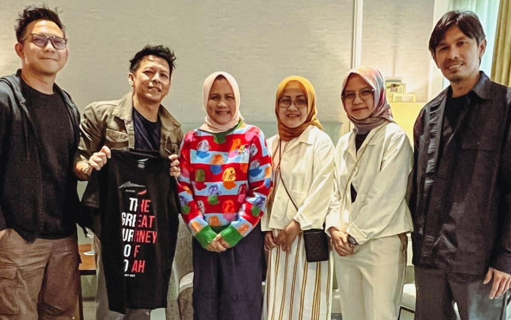 Ibu Negara Ikutan Nonton Konser Noah di Surabaya