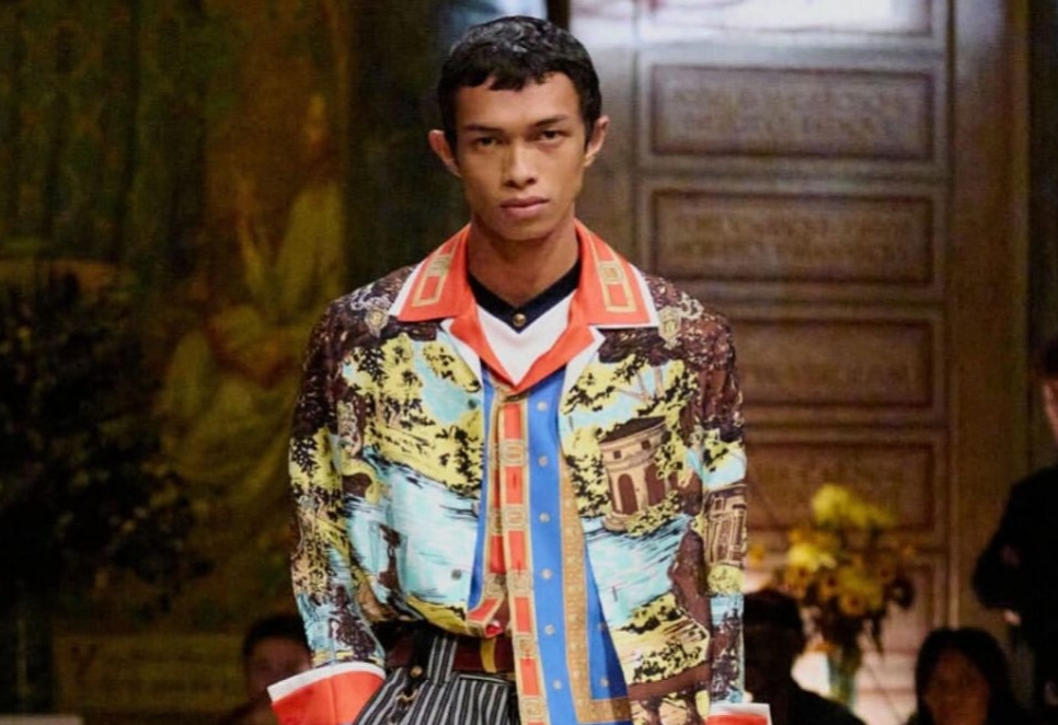 Model Asal Indonesia, Albana Herdafa Debut Di Runway Milan Fashion Week