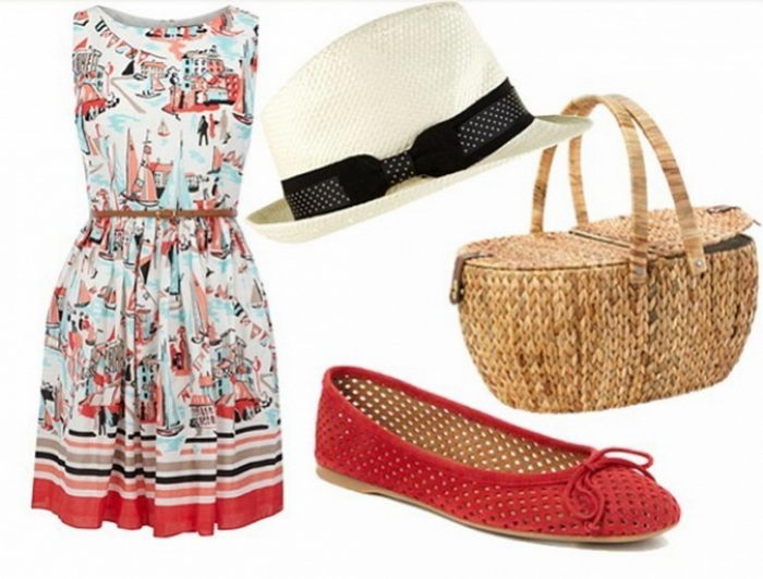 Outfit Mama Untuk Piknik dengan Buah Hati