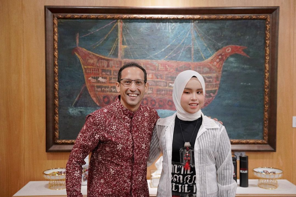 Putri Ariani Berhasil Dapat Beasiswa dari Nadiem Makarim