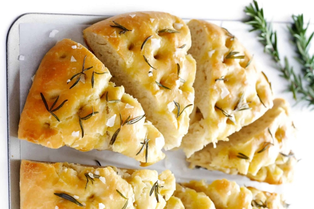 Resep Homemade Roti Focaccia Ala Italia