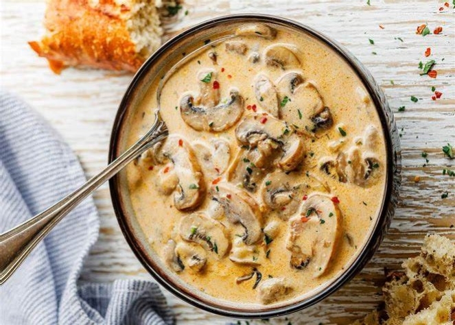 Resep Mushroom Soup Rumahan Yang Creamy