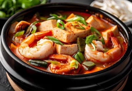 Resep Sundubu Jjigae Seafood, Menu Berkuah Kaya Rasa